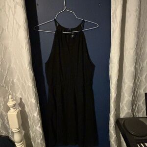 H&M Elegant Black Backless Dress